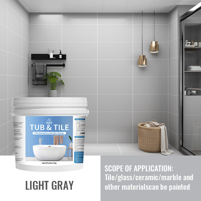 💎 2-Hour Bathroom Renovation! Premium Tub & Tile Refinishing Kit for Instant Showroom-Ready Floors 🏠✨