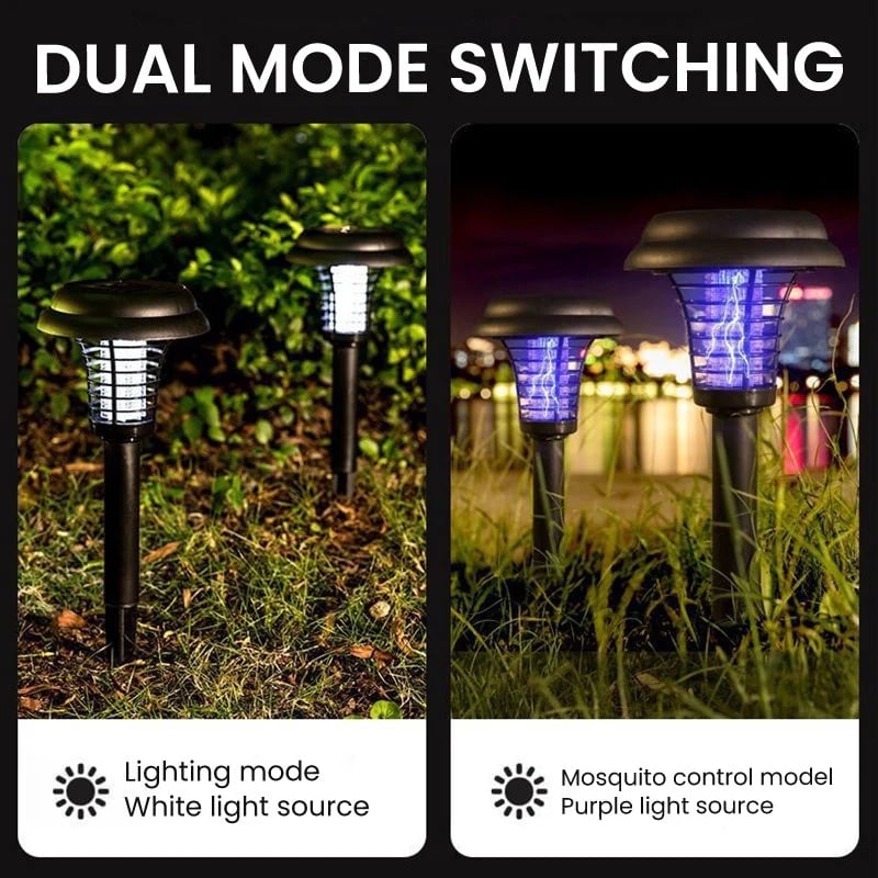 🔥Summer Sale 50% OFF🔥Solar Mosquito Zapper Light – Outdoor Garden Stake Lamp