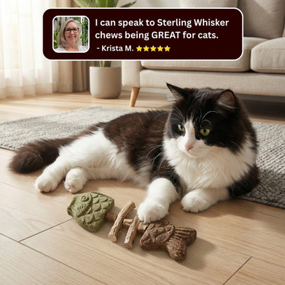 Catnip & Silvervine Chew