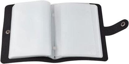 ✝️ Catholic Holy Card Holder – Pocket Prayer Card Organizer with Snap Closure