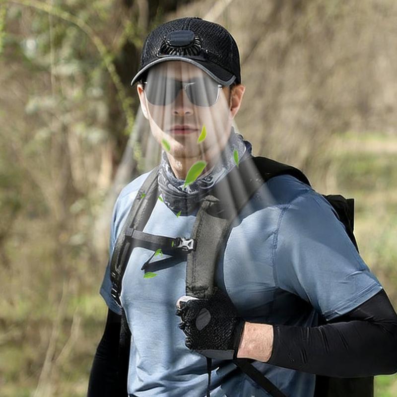 🔥HOT SALE 50% OFF🧢2026 Pro Outdoor Cooling Hat: Dual-Power Fan Cap