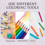 🎨✍️Adult Coloring Stress Relief Books(✨Hardcover) detail view
