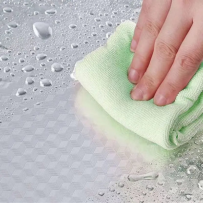 Stainless Steel Kitchen Oil-Proof Adhesive Wallpaper Roll