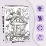 🎨✍️Adult Coloring Stress Relief Books(✨Hardcover)