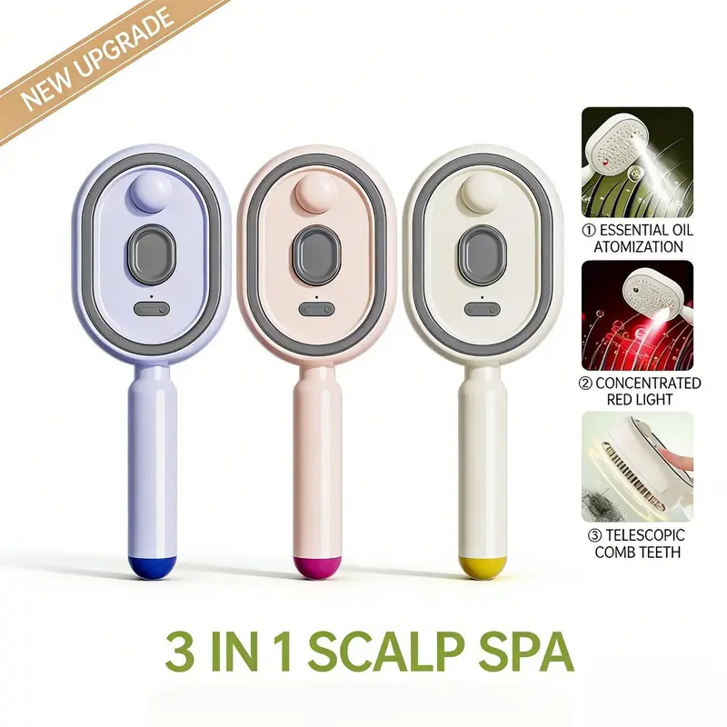 Electric Spray Air Cushion Massage Comb