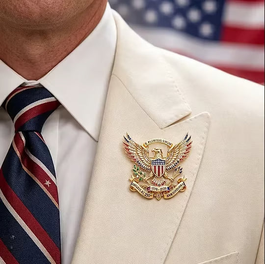 🔥Last Day 60% OFF🔥US 250th Anniversary Brooch Pin