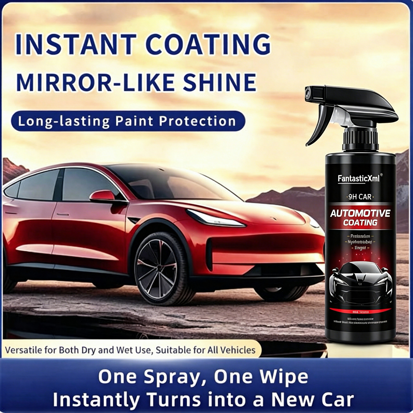 ✨LAST DAY SALE✨Advanced Car Quick-acting Coating Agent Spray