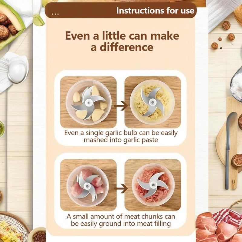 🔥Last Day 50% OFF🔥Portable Mini Food Chopper