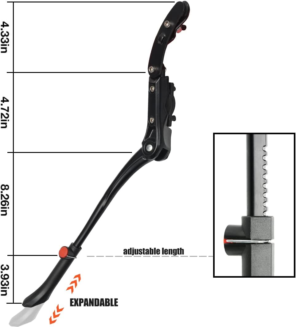 ✨ Premium Adjustable Bike Kickstand – Stability Meets Durability