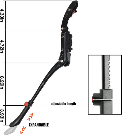 ✨ Premium Adjustable Bike Kickstand – Stability Meets Durability