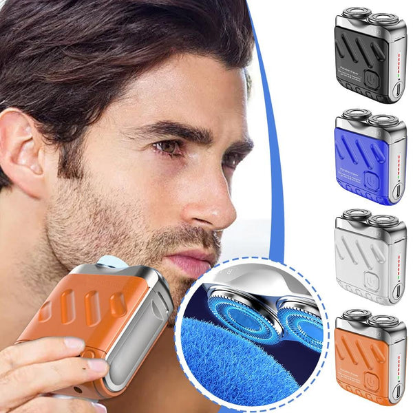🎁Portable rotary double-ring electric shaver🎁