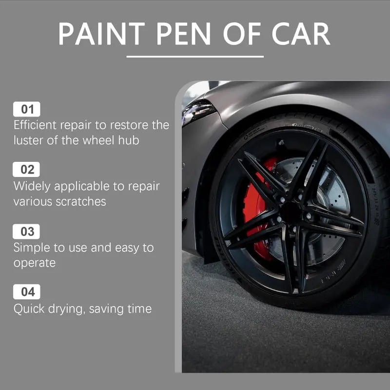 🔥Hot Sale 49% off🌟Wheel Scratch Repair Pen🖊️