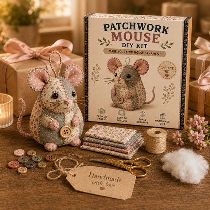 🔥2026 Hot Sale - 🐭🧵 Patchwork Mouse DIY Kit