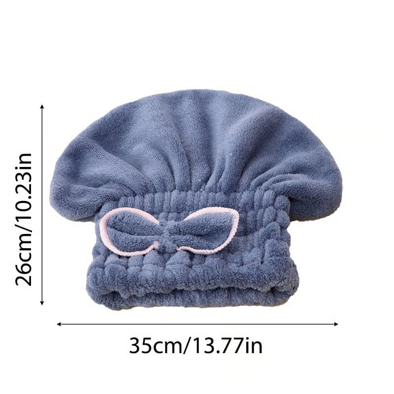 💃Microfiber Hair Drying Cap🤜Say Goodbye to Hair Damage & Frizz!