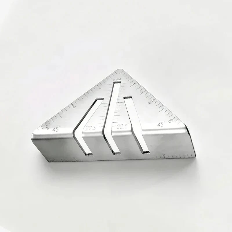 Heavy-Duty Metalworking Miter Square for Tubing Layout