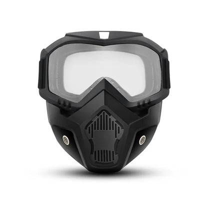 Full-Face Safety Goggles with Wide Vision Protection