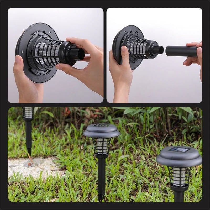 🔥Summer Sale 50% OFF🔥Solar Mosquito Zapper Light – Outdoor Garden Stake Lamp