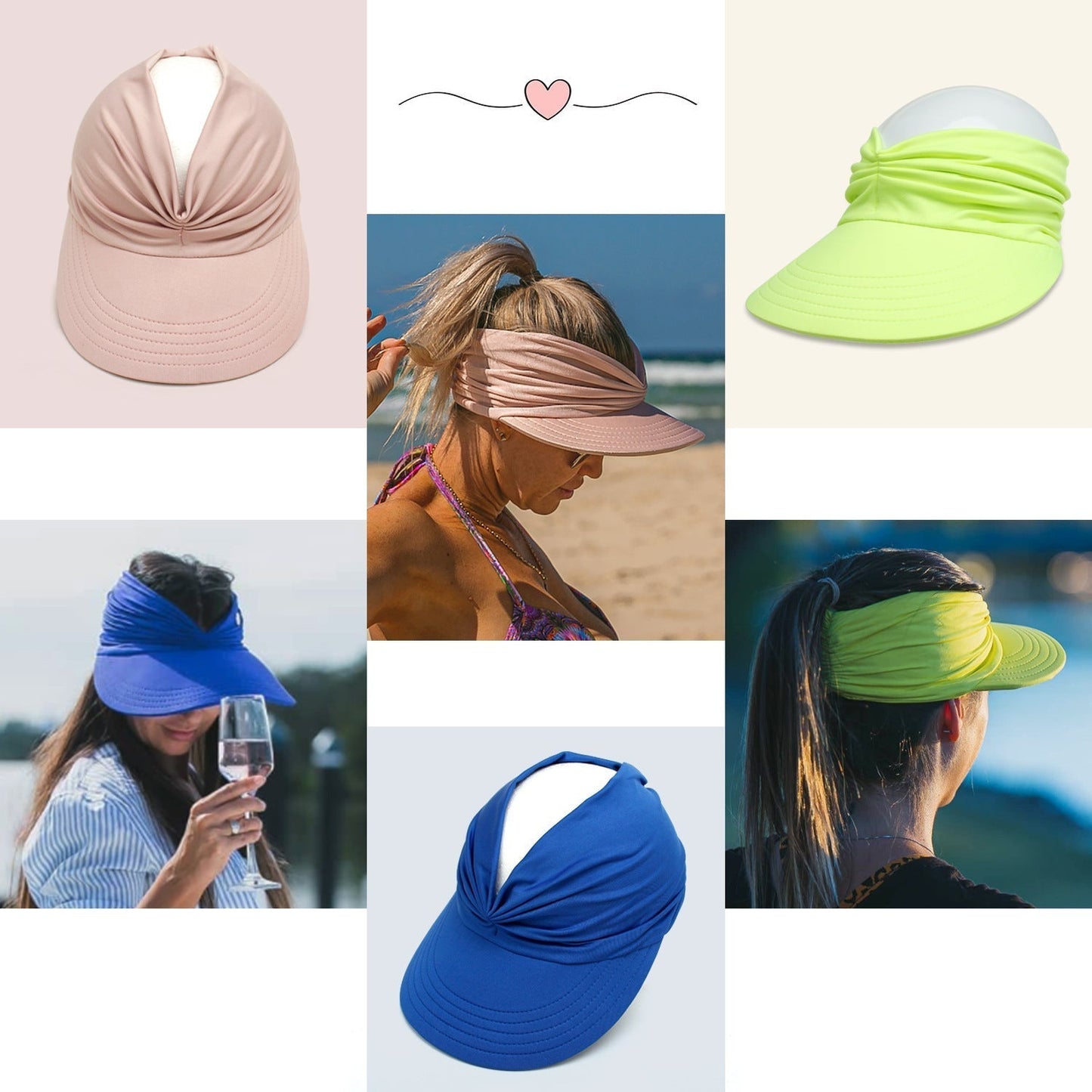 ☀️Women's UPF 50+ UV Protection Sun Visor Hat