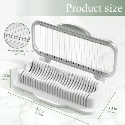 🔥LAST DAY 50% OFF🔥Egg Slicer for Hard Boiled Eggs Banana Slicer