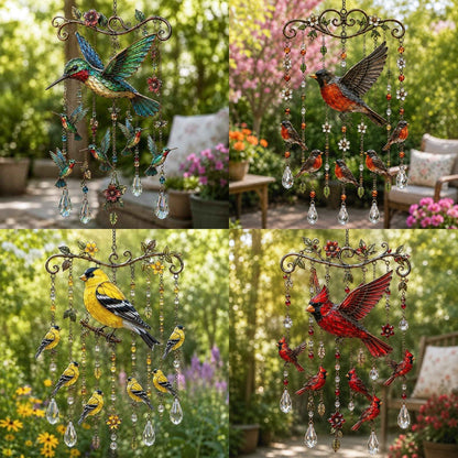 🔥 Last Day 50% OFF 🐦 Graceful Hummingbird Wind Chime 🎐 Add Beauty to Every Breeze