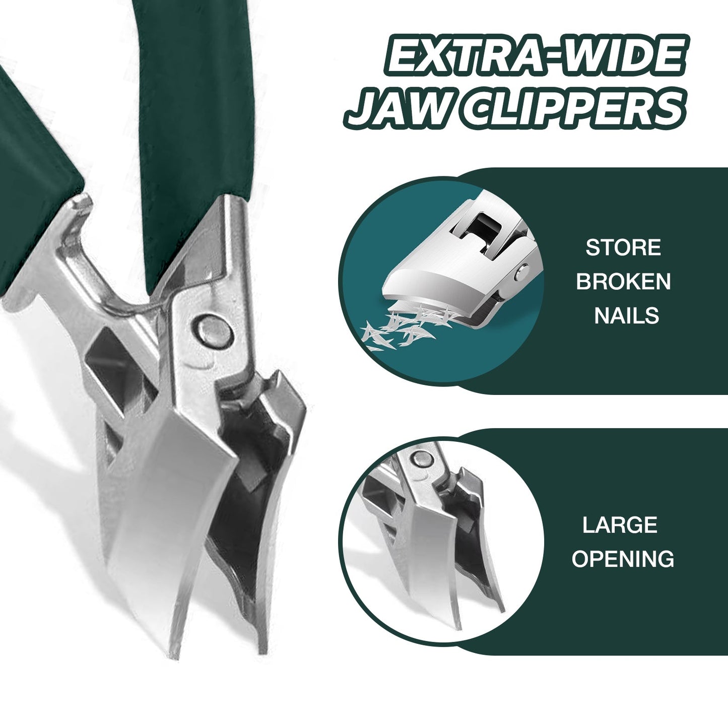 ✨50% Off For A Limited Time✨🔥Eagle Beak Angled Nail Clippers 3-Piece Set