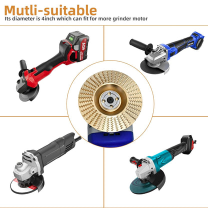 Wood Carving Disc Set for Angle Grinder 3Pcs