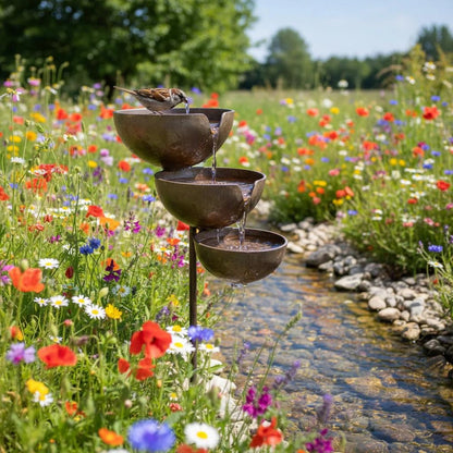 Bring Life Back To Your Garden – Rain Catcher Bird Bath 🌿🐦