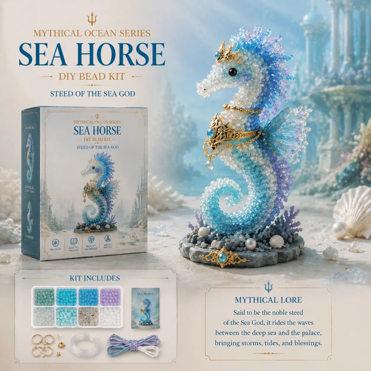 🌊 Mythical Ocean DIY Bead Kit