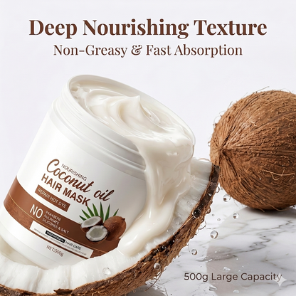 🔥50%off🔥Intensive Coconut Oil Hair Mask | Frizz Control & Deep Nourishment |