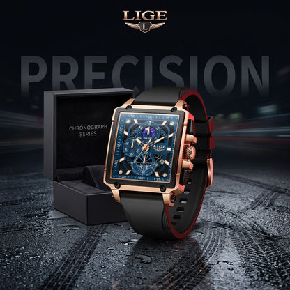 Premium Men's Business Chronograph Watch | LIGE Collection