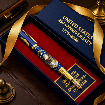 Father's Day gift🎁USA 250th Anniversary Notebook & Pen Set, 1776-2026 Patriotic Gift