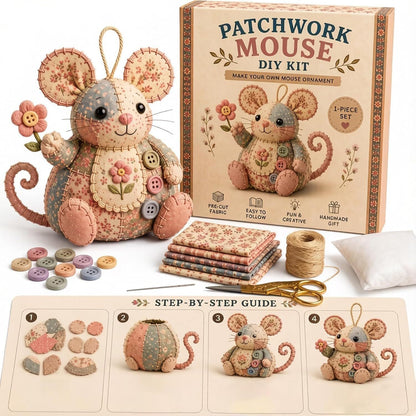 🔥2026 Hot Sale - 🐭🧵 Patchwork Mouse DIY Kit
