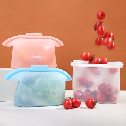 🔥 Last Day 50% OFF – 🌱Reusable Silicone Food Storage Bag (1L)