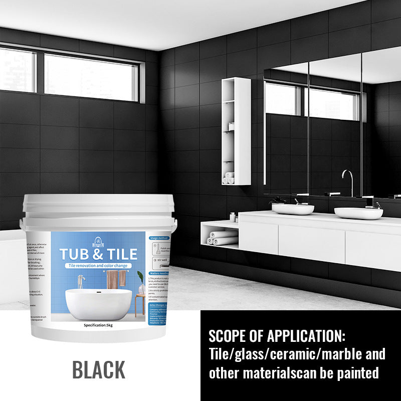 💎 2-Hour Bathroom Renovation! Premium Tub & Tile Refinishing Kit for Instant Showroom-Ready Floors 🏠✨