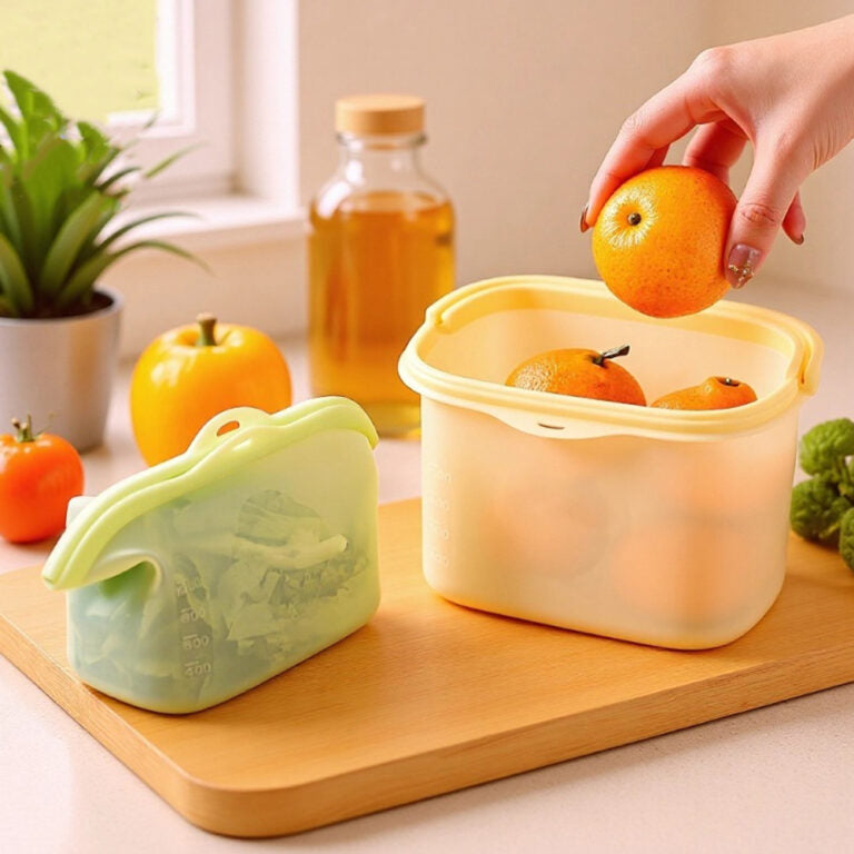 🔥 Last Day 50% OFF – 🌱Reusable Silicone Food Storage Bag (1L)