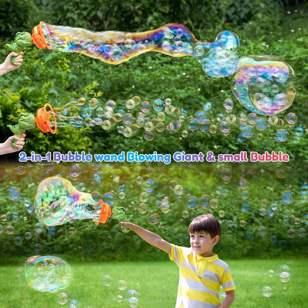 ✨Dino Bubble Gun Machine