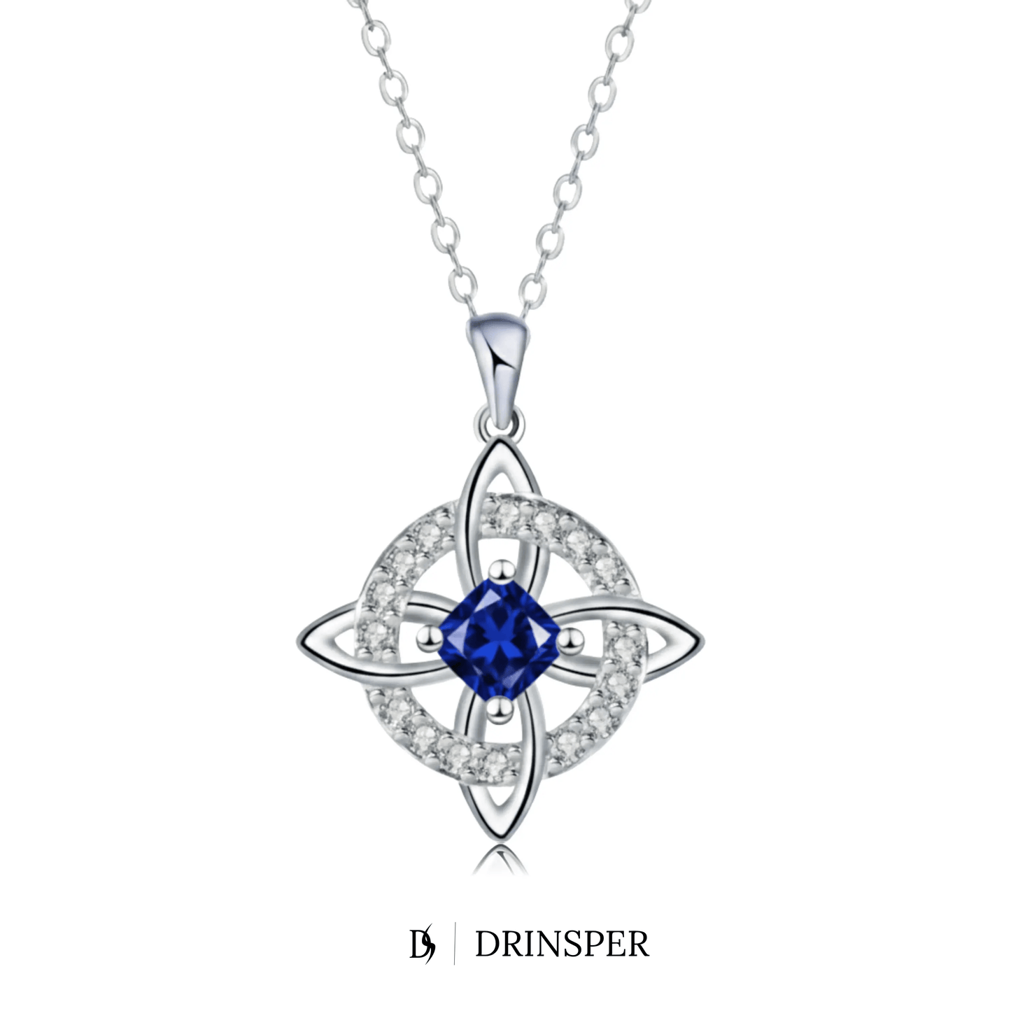 Mystical Birthstone Witches Knot Necklace – Natural Crystal🔮💞Protect Your Loved Ones