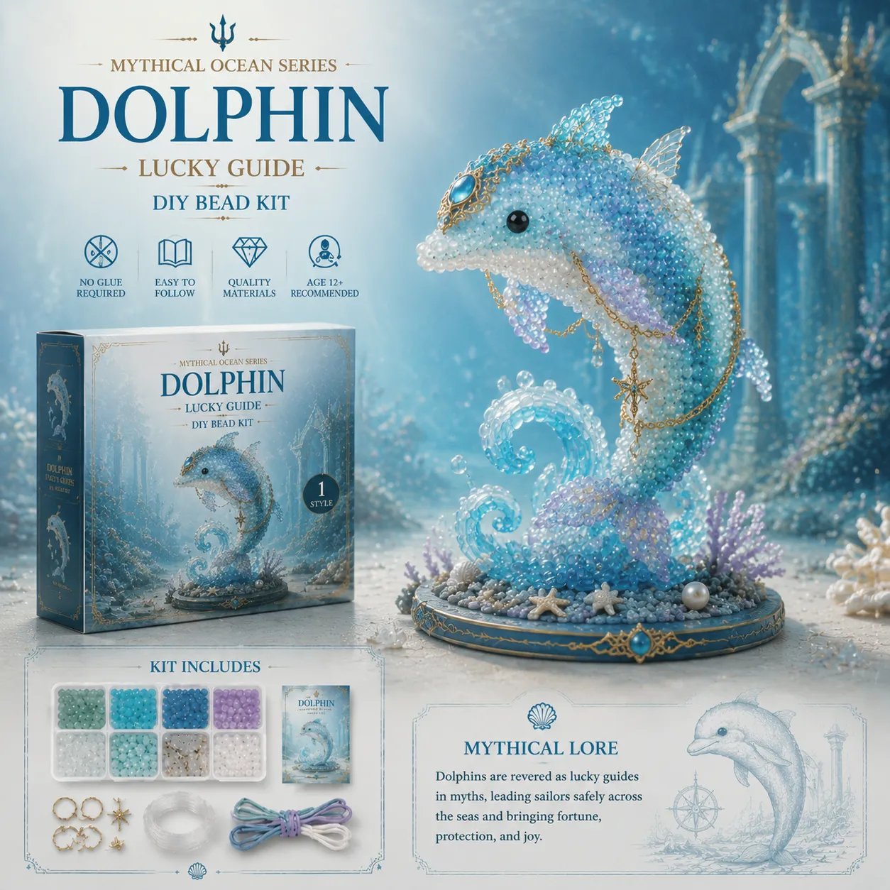 🌊 Mythical Ocean DIY Bead Kit