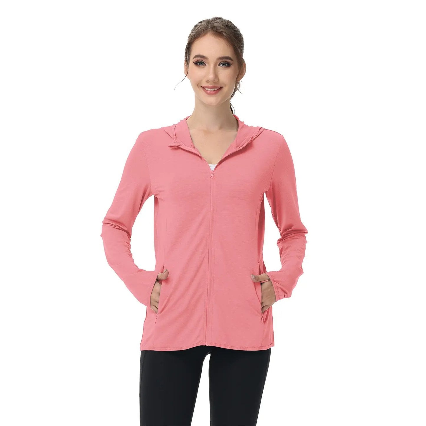 🎖️Women's Lightweight Long-Sleeved Sunscreen Hoodie Jacket