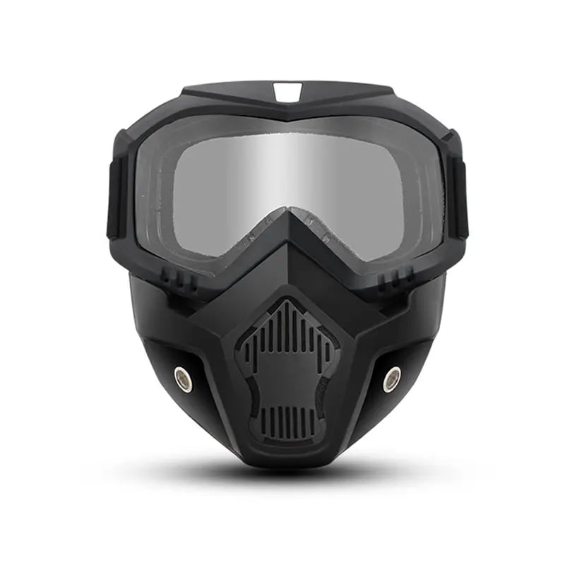 Full-Face Safety Goggles with Wide Vision Protection