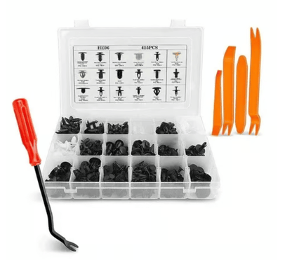 🔧🚗 630PCS Car Fastener Box Set – Universal Auto Clips Assortment 📦