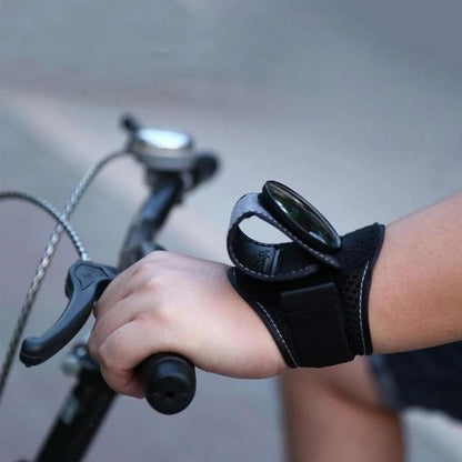 🚴Bicycle Wrist Rearview Mirror –✅  Adjustable Safety Reflector for All Riding