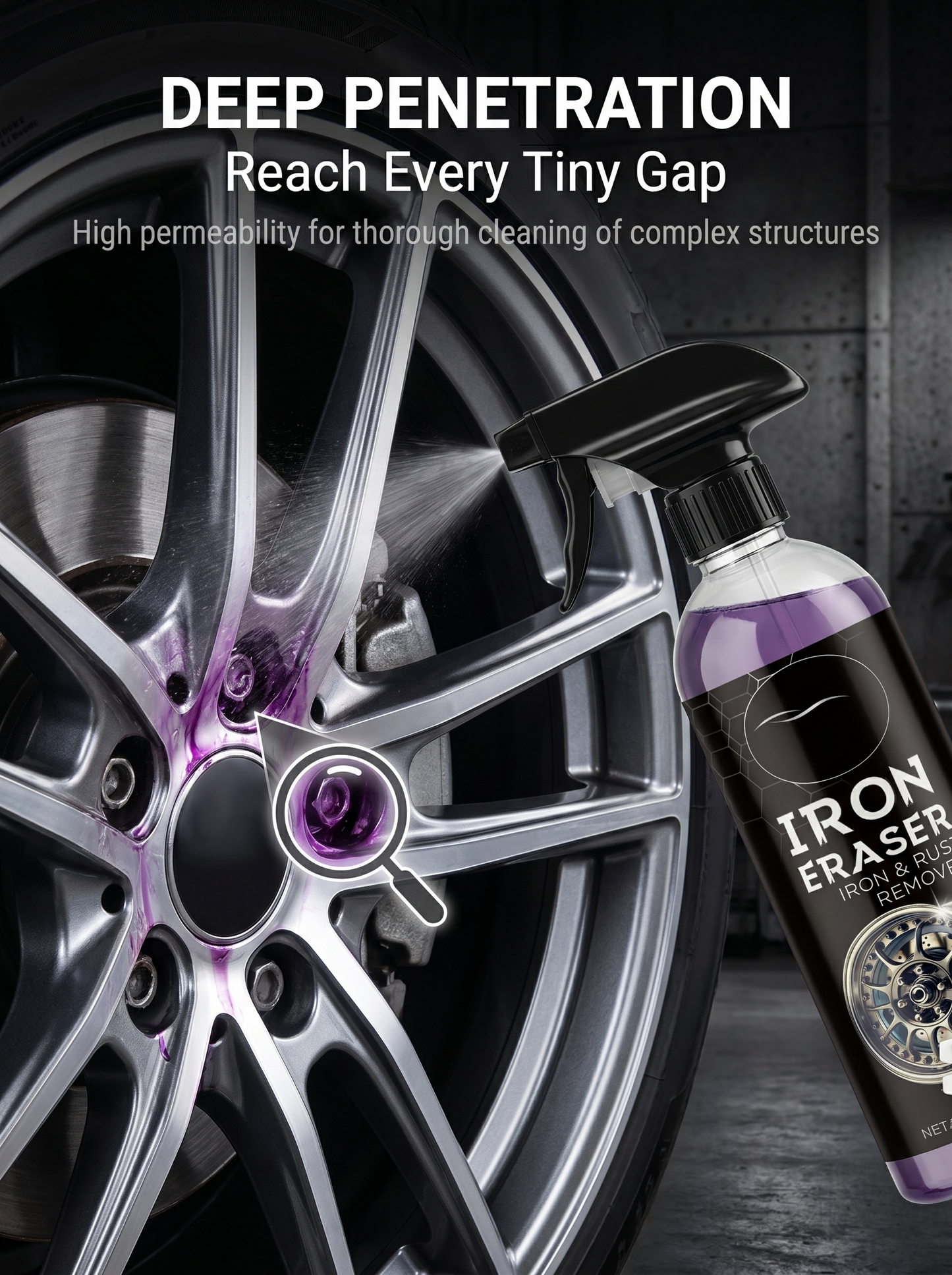 🔥Buy One Get One Free🔥Limited 50% Off🔥No-rinse Rust Remover SprayQuickly eliminate stains and restore metal shine in seconds