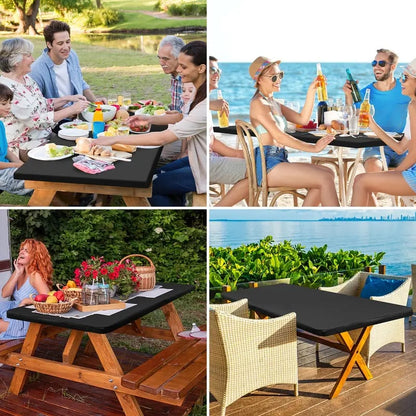🍖Stretch Fabric Table Top Cap Cover – Waterproof & Reusable