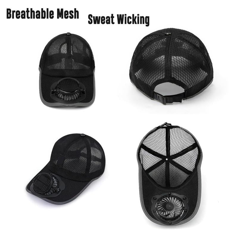 🔥HOT SALE 50% OFF🧢2026 Pro Outdoor Cooling Hat: Dual-Power Fan Cap