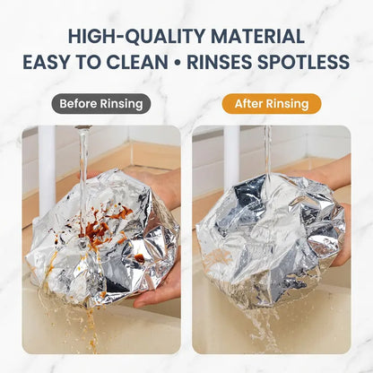 🧑‍🍳50K+ SOLD!✨ 💝Aluminum Foil Heat-retaining Cover (50pcs)