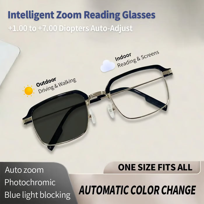 🔥Hot Sale 49% off👓✨ Auto-Adjusting HD Reading Glasses（💥Buy 3 Get 1 Free 🛒Free Shipping）
