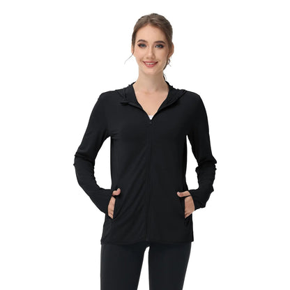 🎖️Women's Lightweight Long-Sleeved Sunscreen Hoodie Jacket