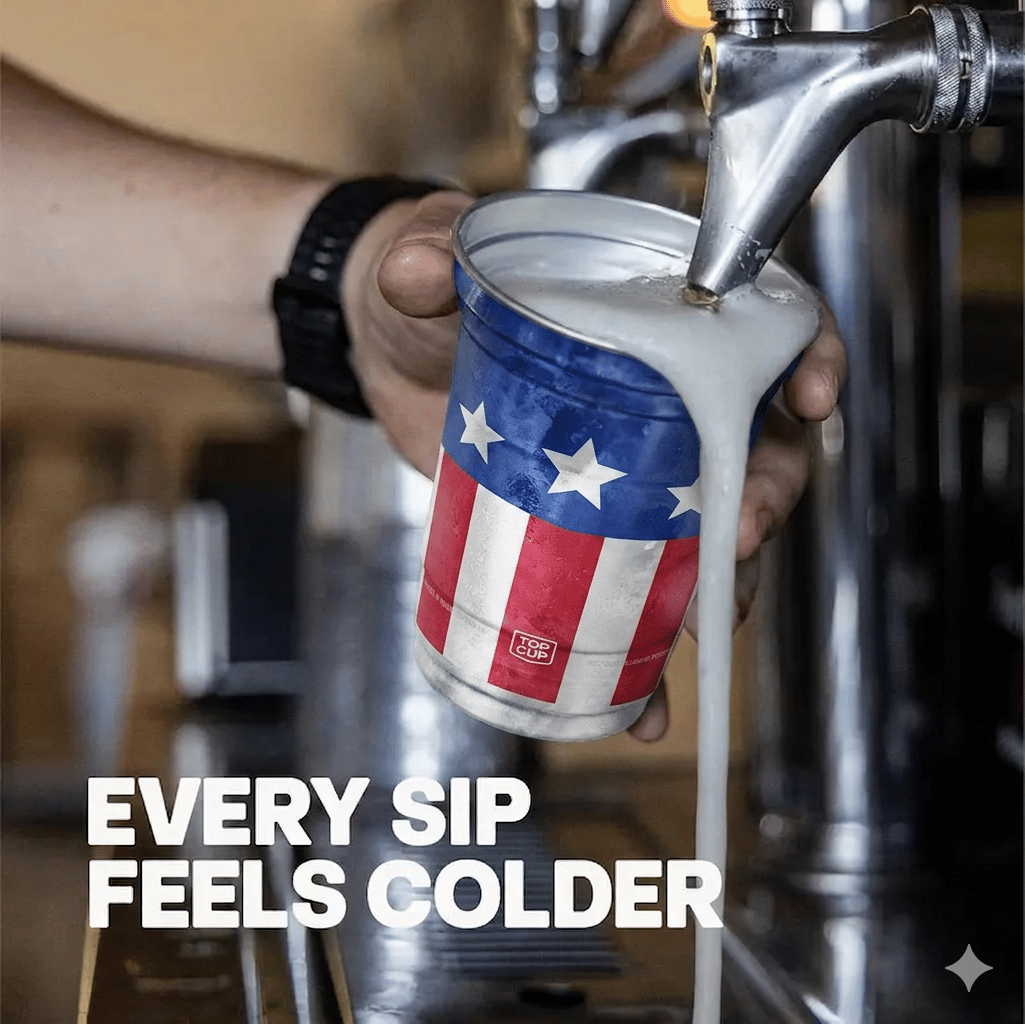 🦅America's 250th Anniversary Aluminum Party Cups - Reusable & Recyclable