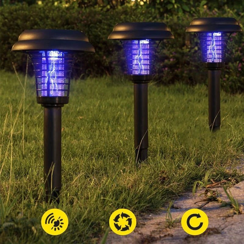🔥Summer Sale 50% OFF🔥Solar Mosquito Zapper Light – Outdoor Garden Stake Lamp